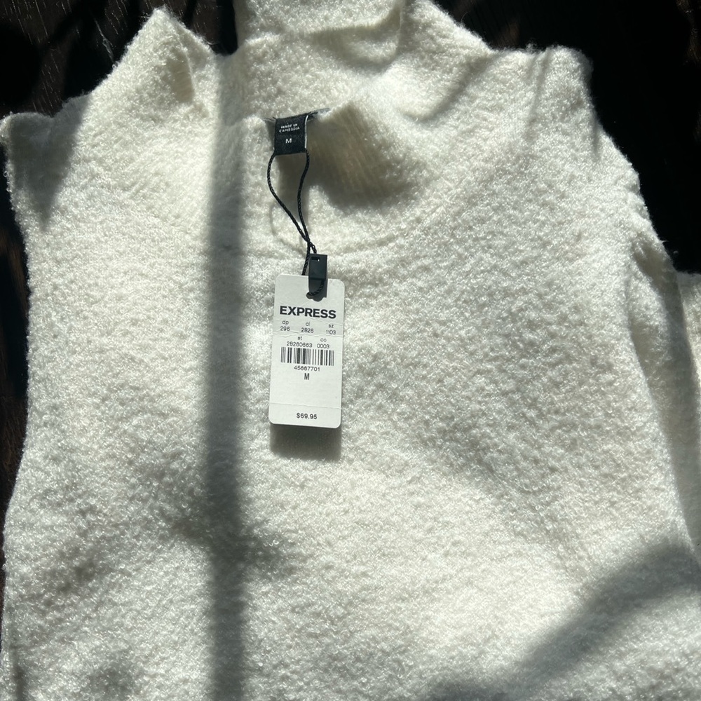 White sweater